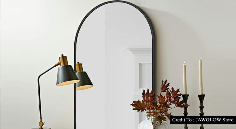 arched vanity mirror