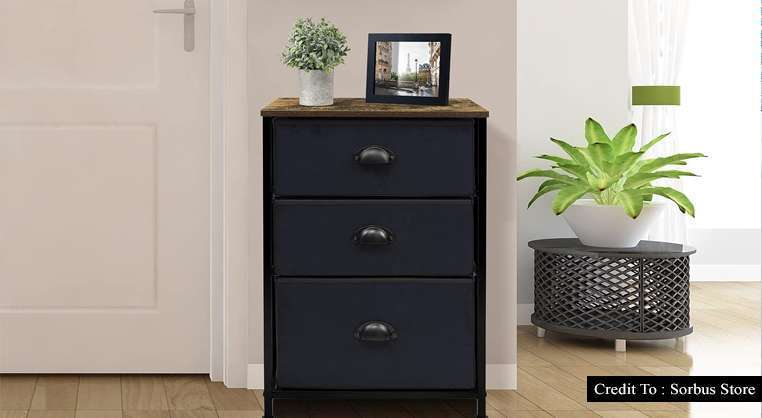 Three Drawer Night Stand