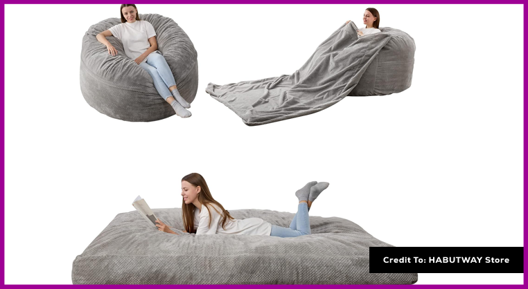 Bean bag mattress