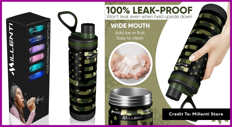 Camo Water Bottle