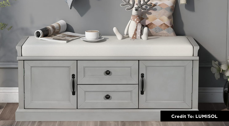Mudroom Storage Bench