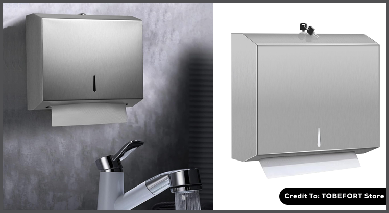 Under Counter Paper Towel Holder